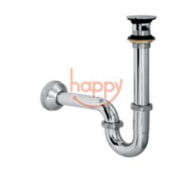 Bộ xả lavabo nhấn đồng thau mạ crome 