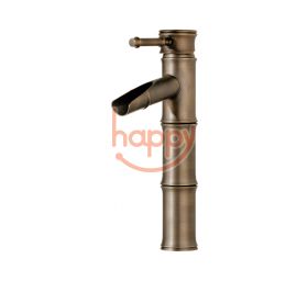 Vòi Lavabo Nóng Lạnh Đồng Thau Giả Cổ HP-3022C